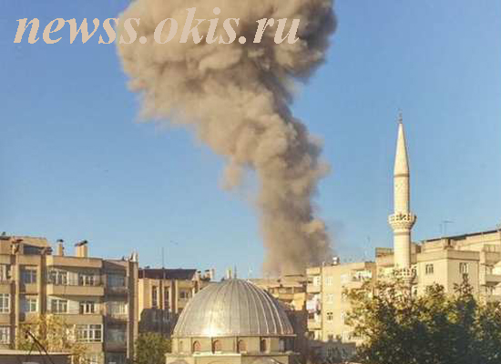 взрыв в Турецком городке